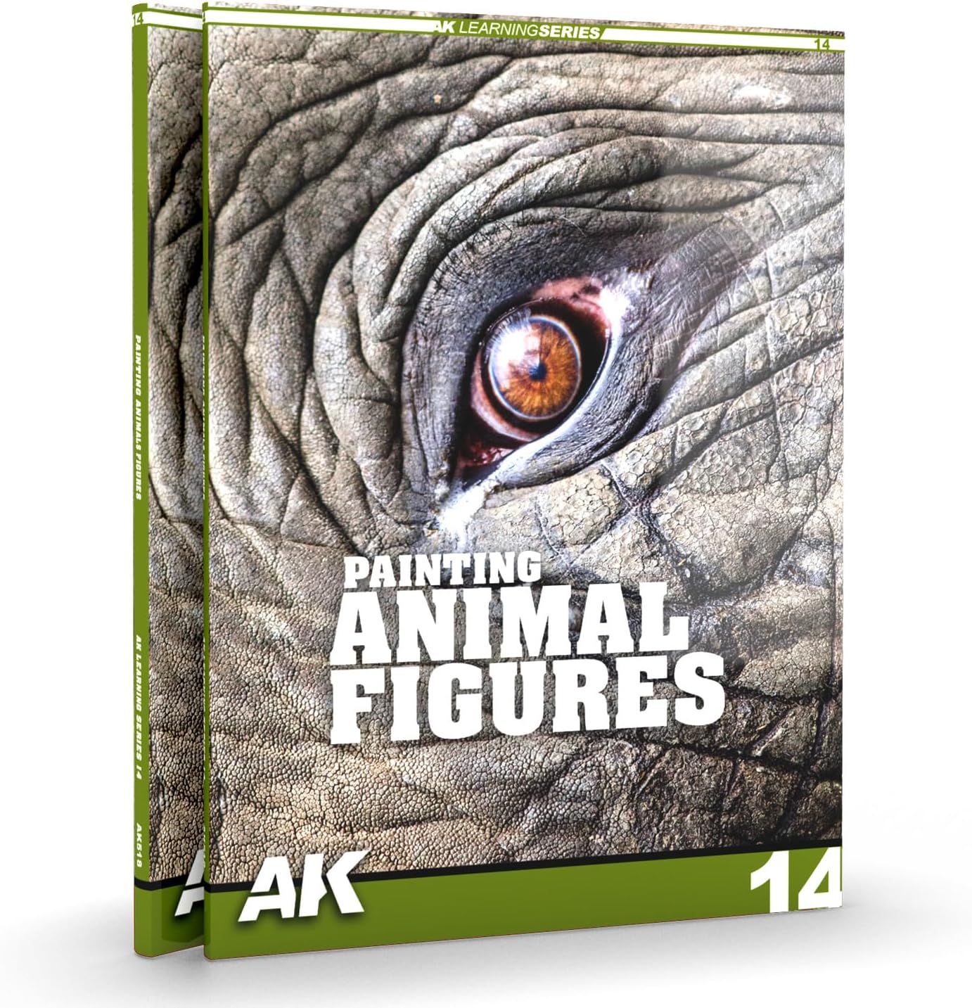 AK Interactive 14 Painting Animal Figures book cover